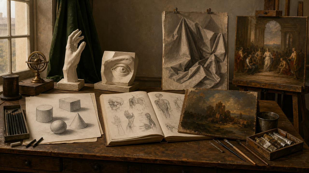 Academic Art — AI-generated interpretation 2