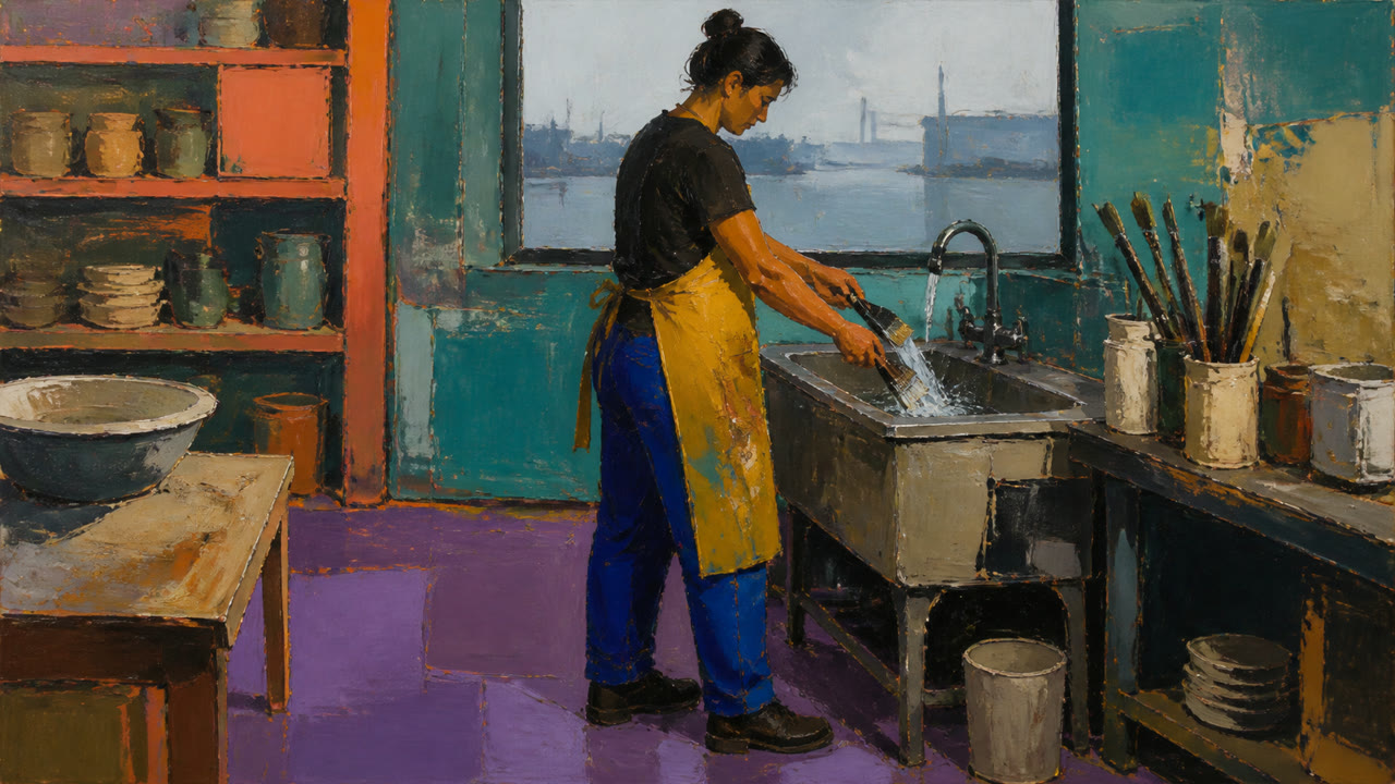 Bay Area Figurative Movement — KI-generierte Interpretation 2
