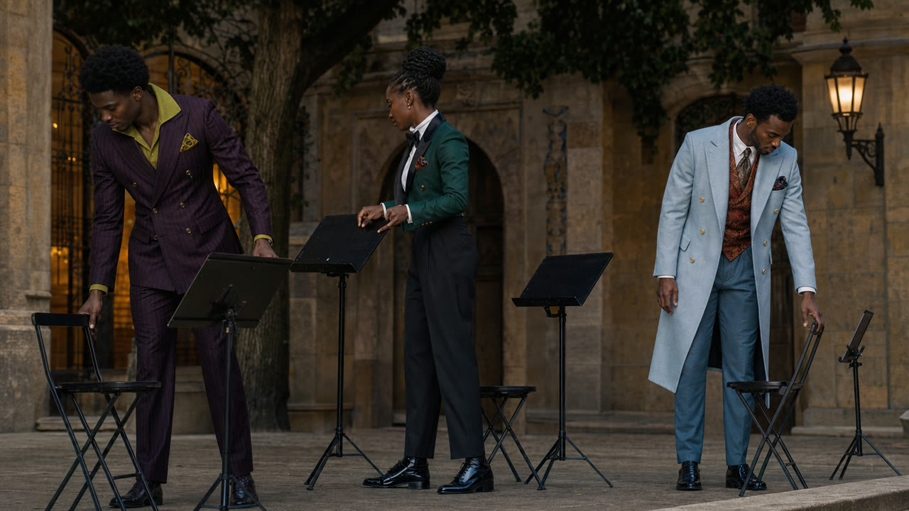 Black Dandyism — KI-generierte Interpretation 3