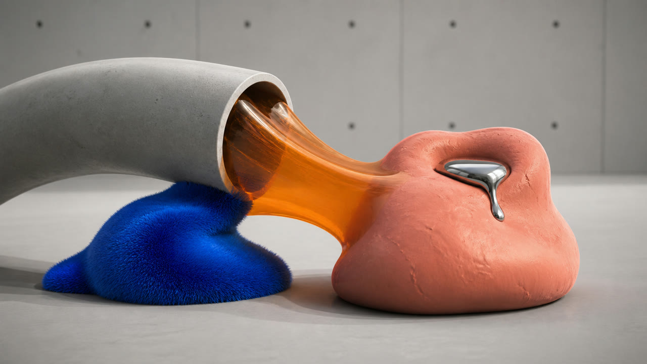 Blob World — interpretación generada por IA 2