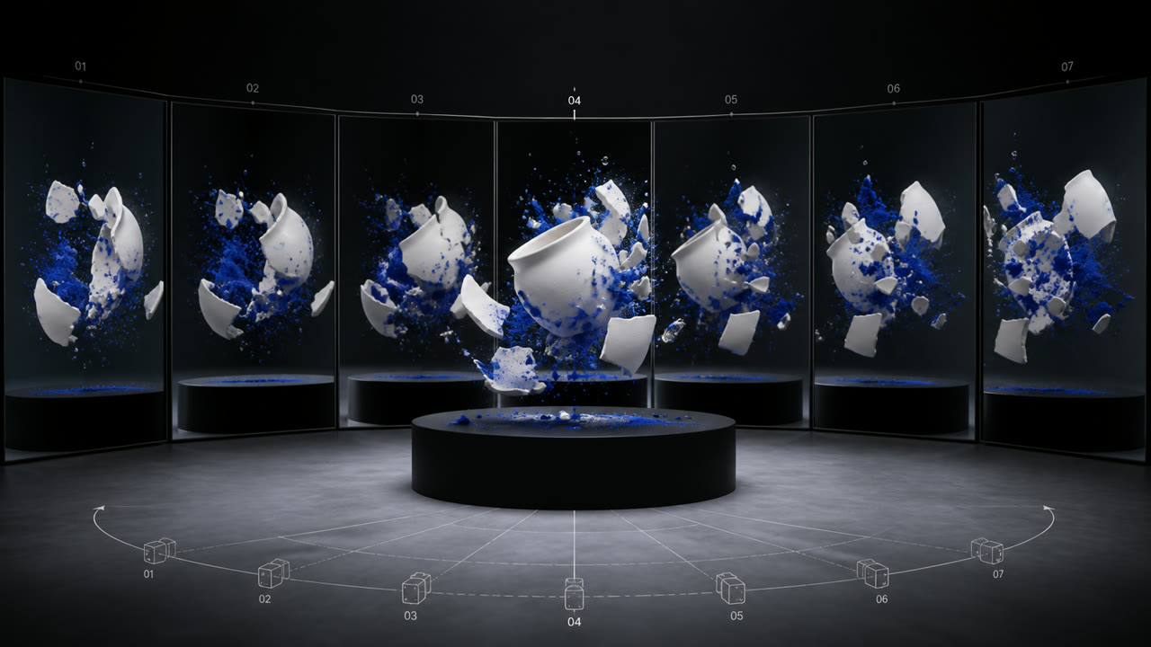 Bullet Time — AI-generated interpretation 2