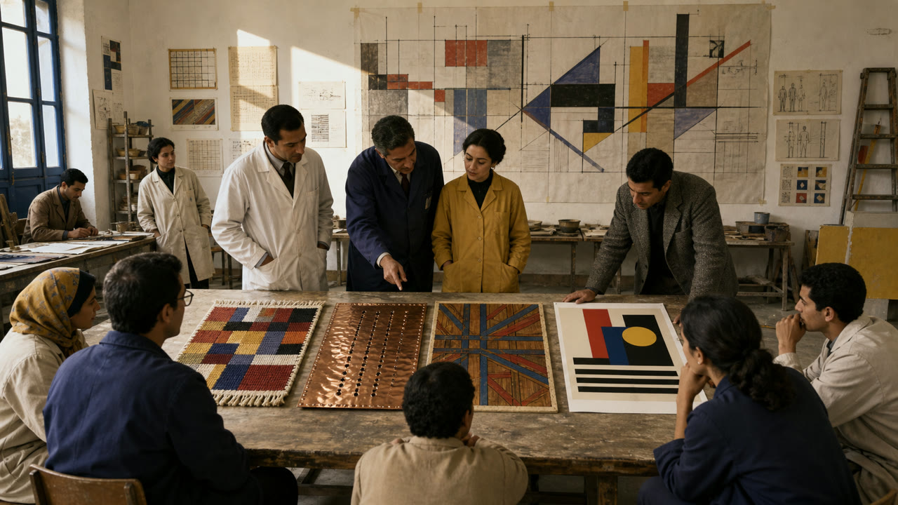 Casablanca Art School — KI-generierte Interpretation 3