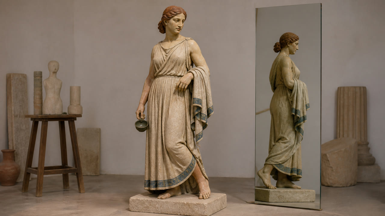 Classical Greek Art — AI-generated interpretation 2