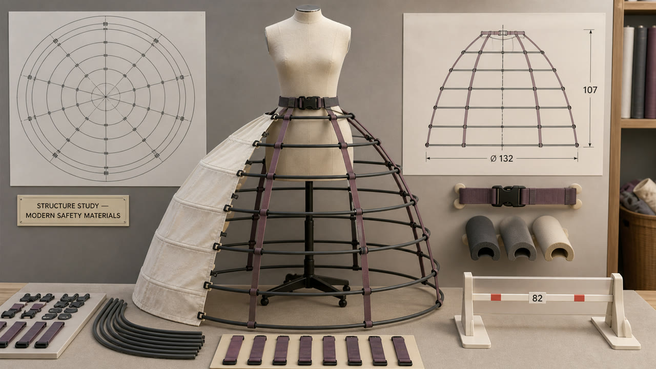Crinoline Silhouette — interprétation générée par IA 2
