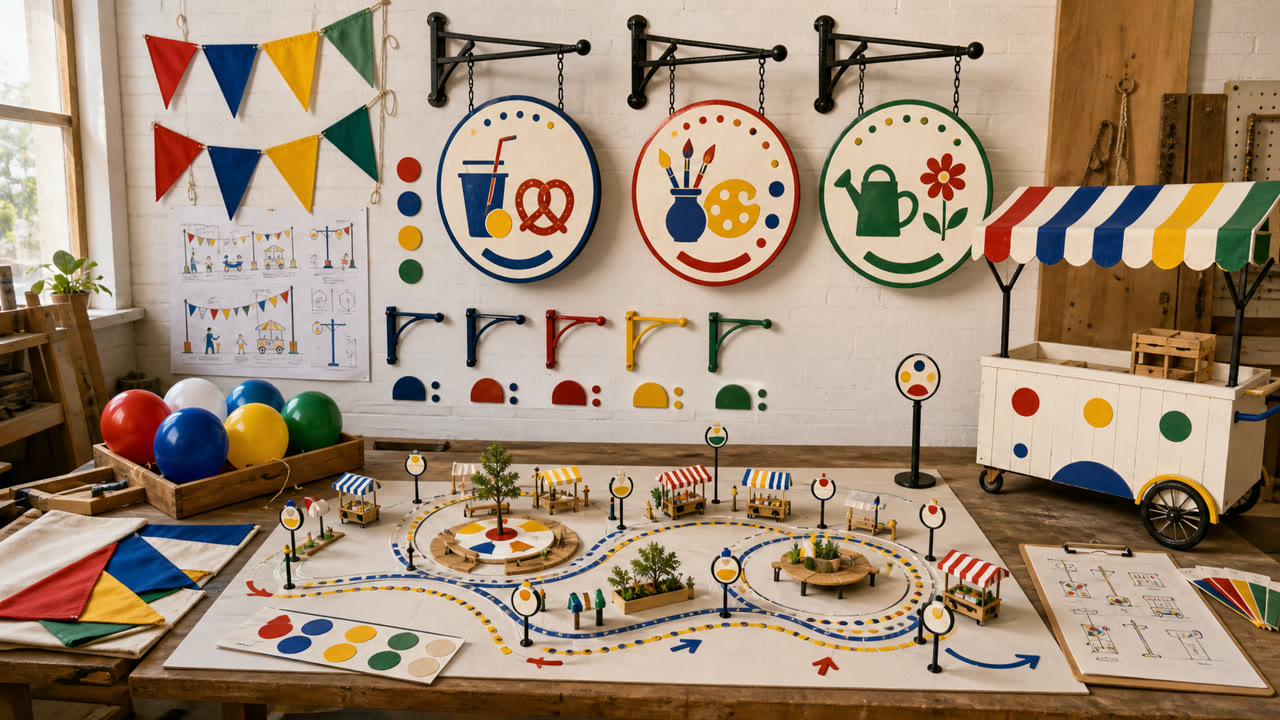 Festival Marketplace — AI-generated interpretation 2