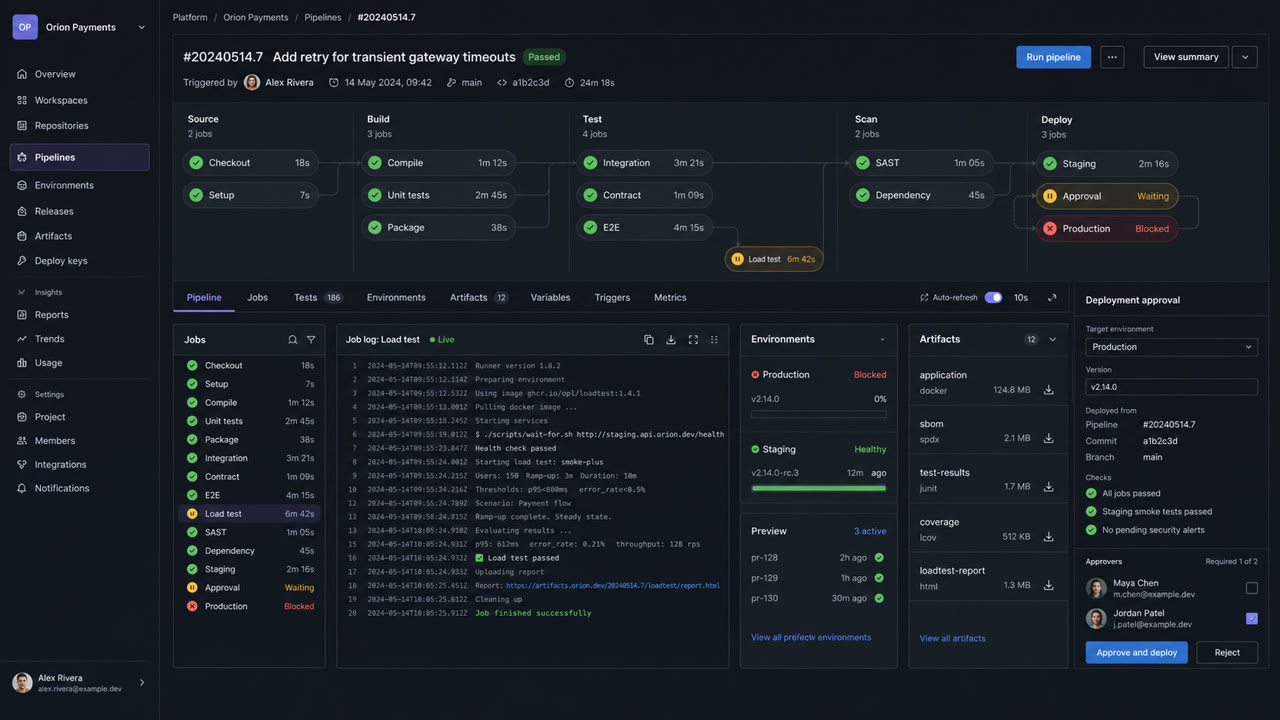 GitLab Pajamas — AI-generated interpretation 2