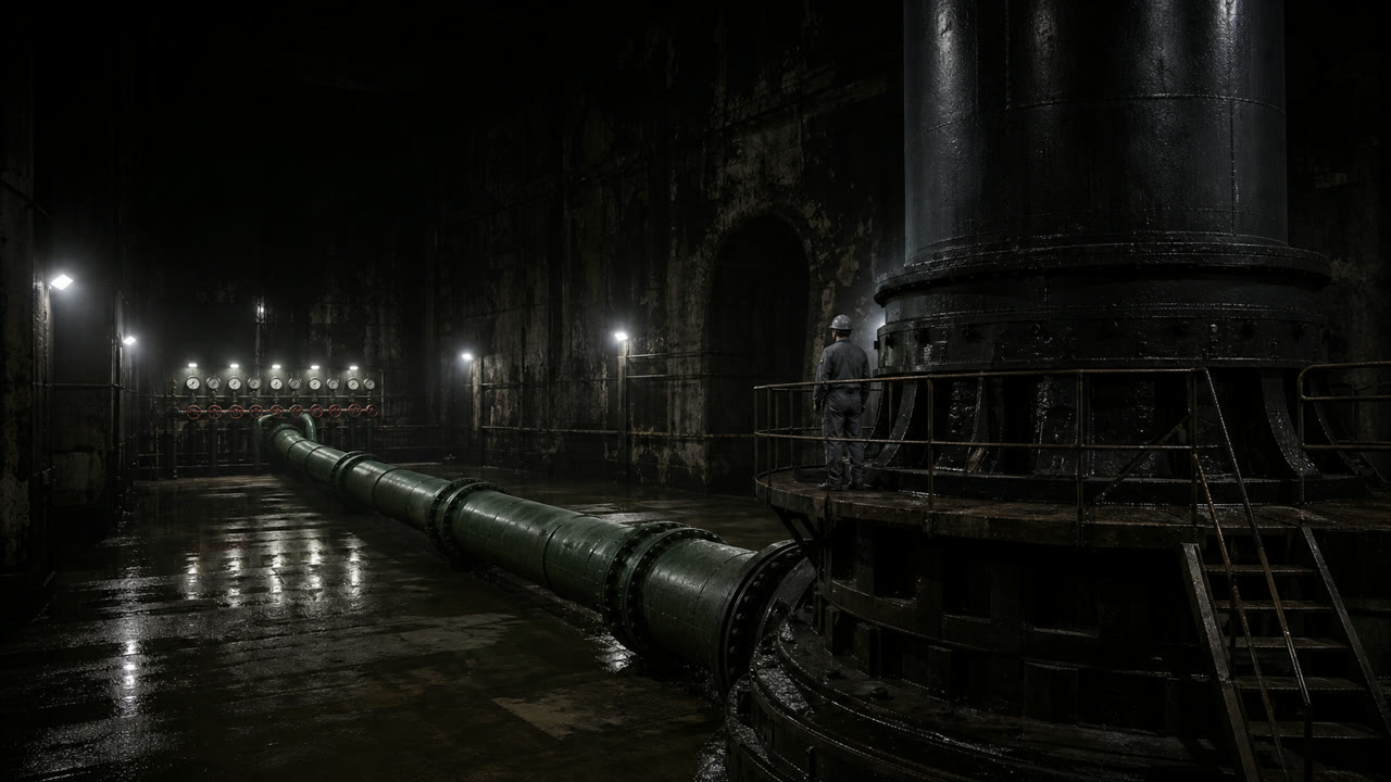 Industrial Gothic — AI-generated interpretation 2