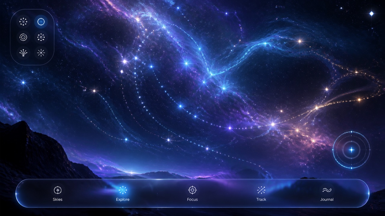 Liquid Glass — AI-generated interpretation 2