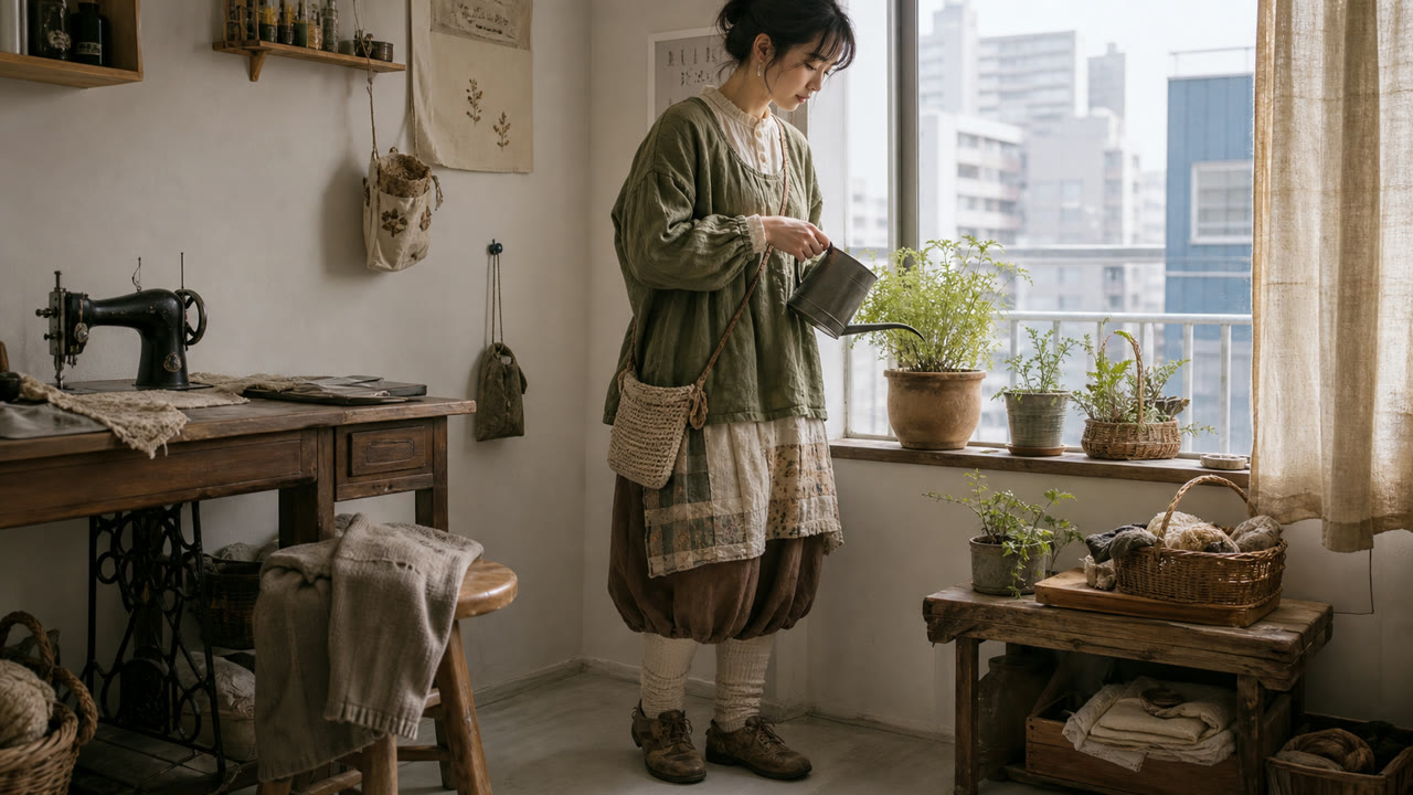 Mori Girl / Mori Kei — KI-generierte Interpretation 2