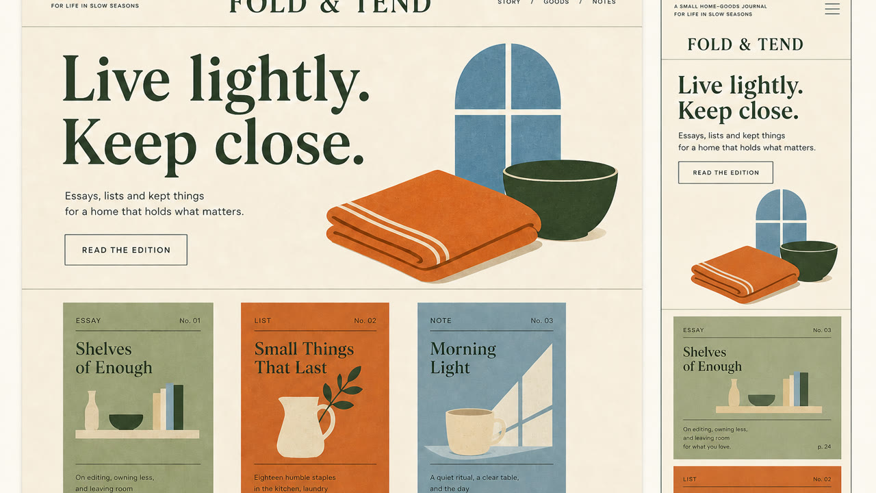 Paperback Chic — AI-generated interpretation 2