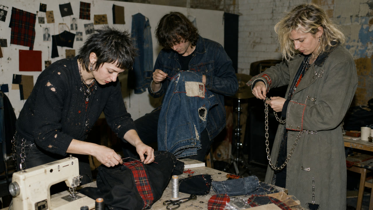 Punk Fashion — interpretación generada por IA 2