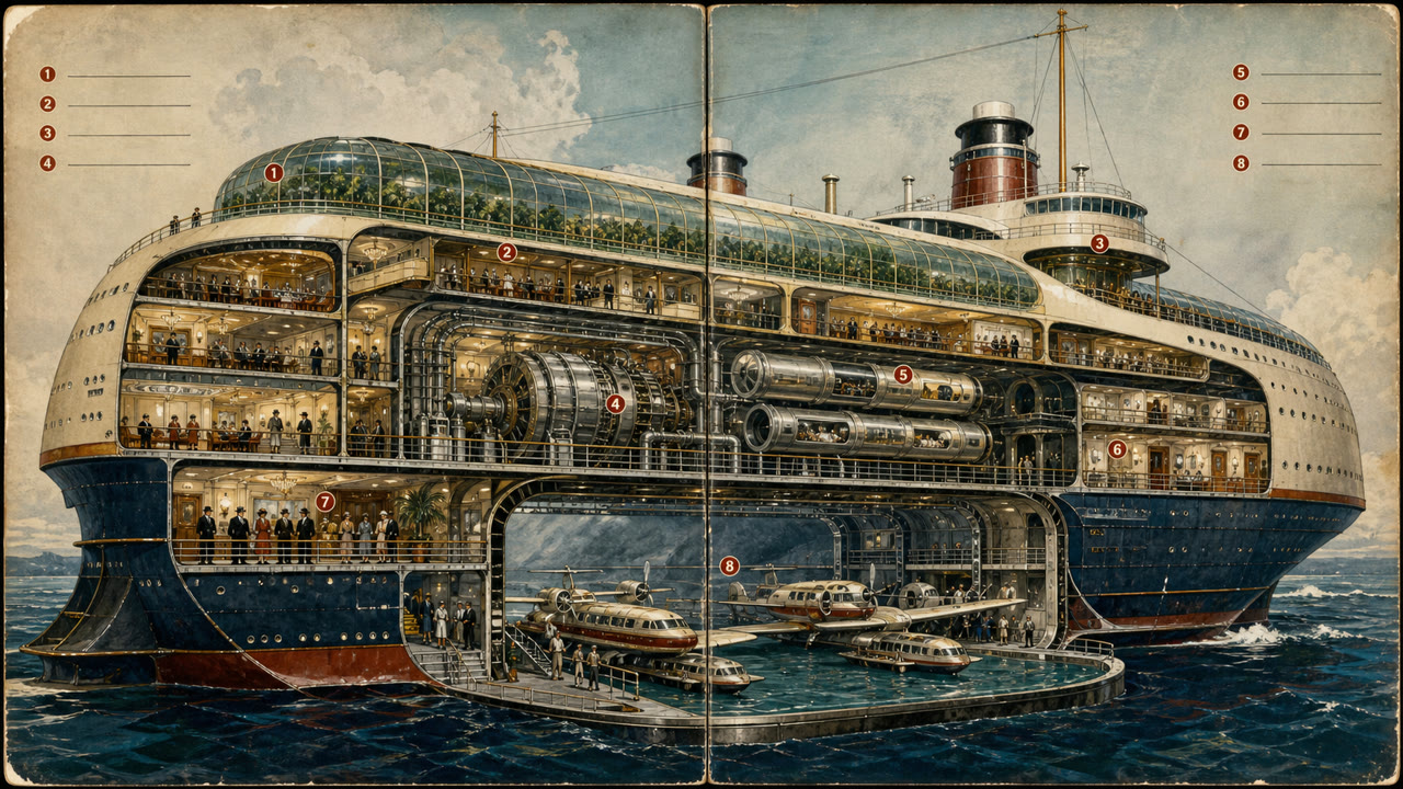 Retrofuturism — KI-generierte Interpretation 2