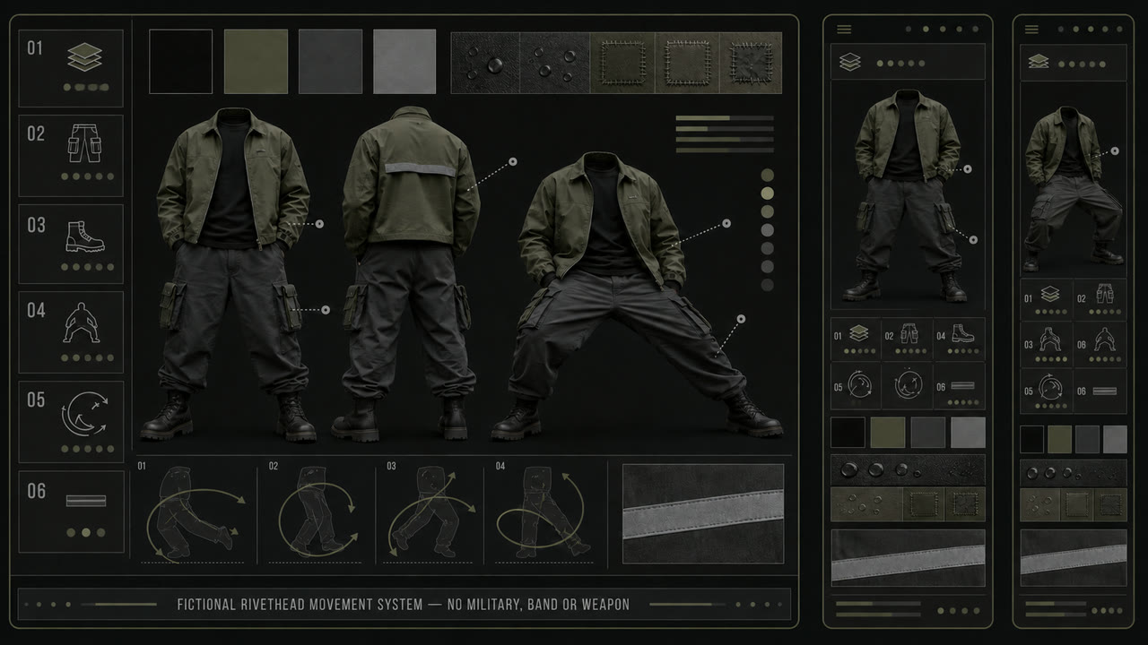 Rivethead Style — AI-generated interpretation 3