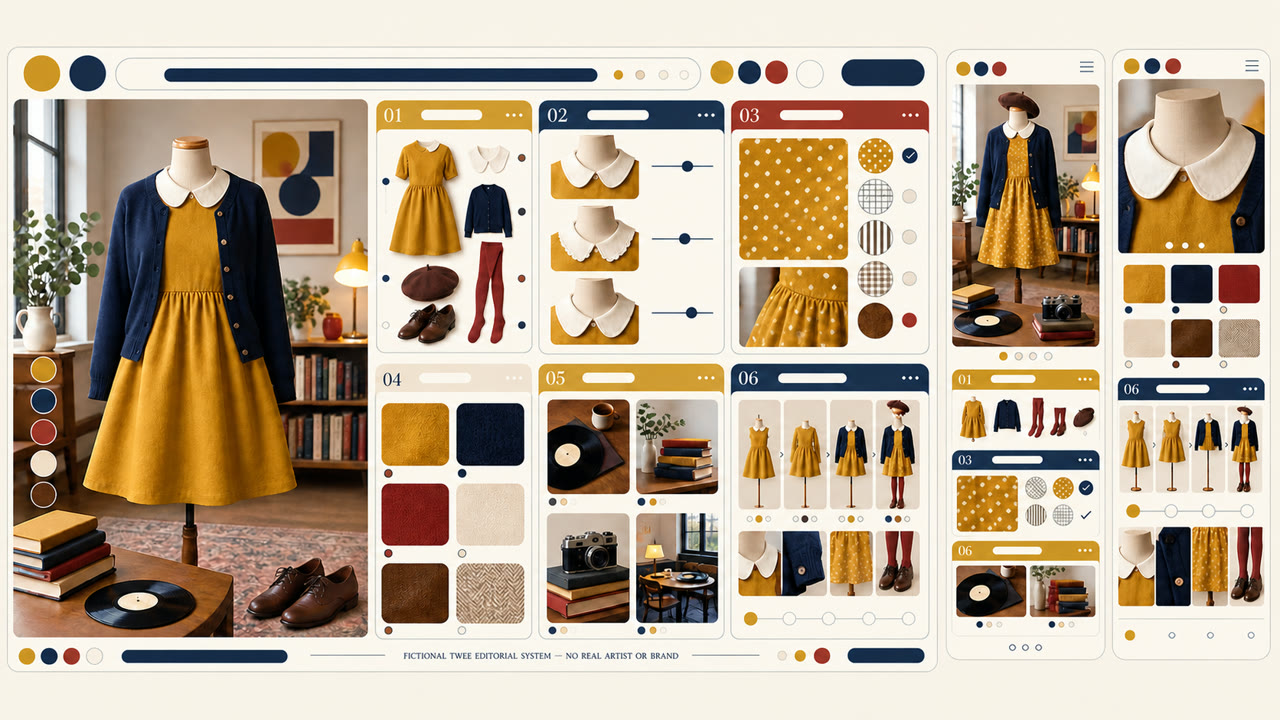 Twee Style — AI-generated interpretation 3