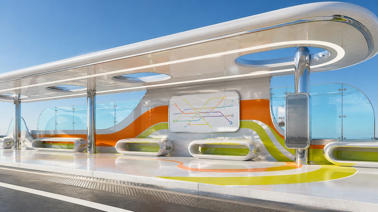Ultramodern Revival — AI-generated interpretation 3