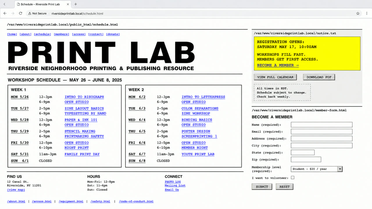 Web Brutalism — interpretación generada por IA 2