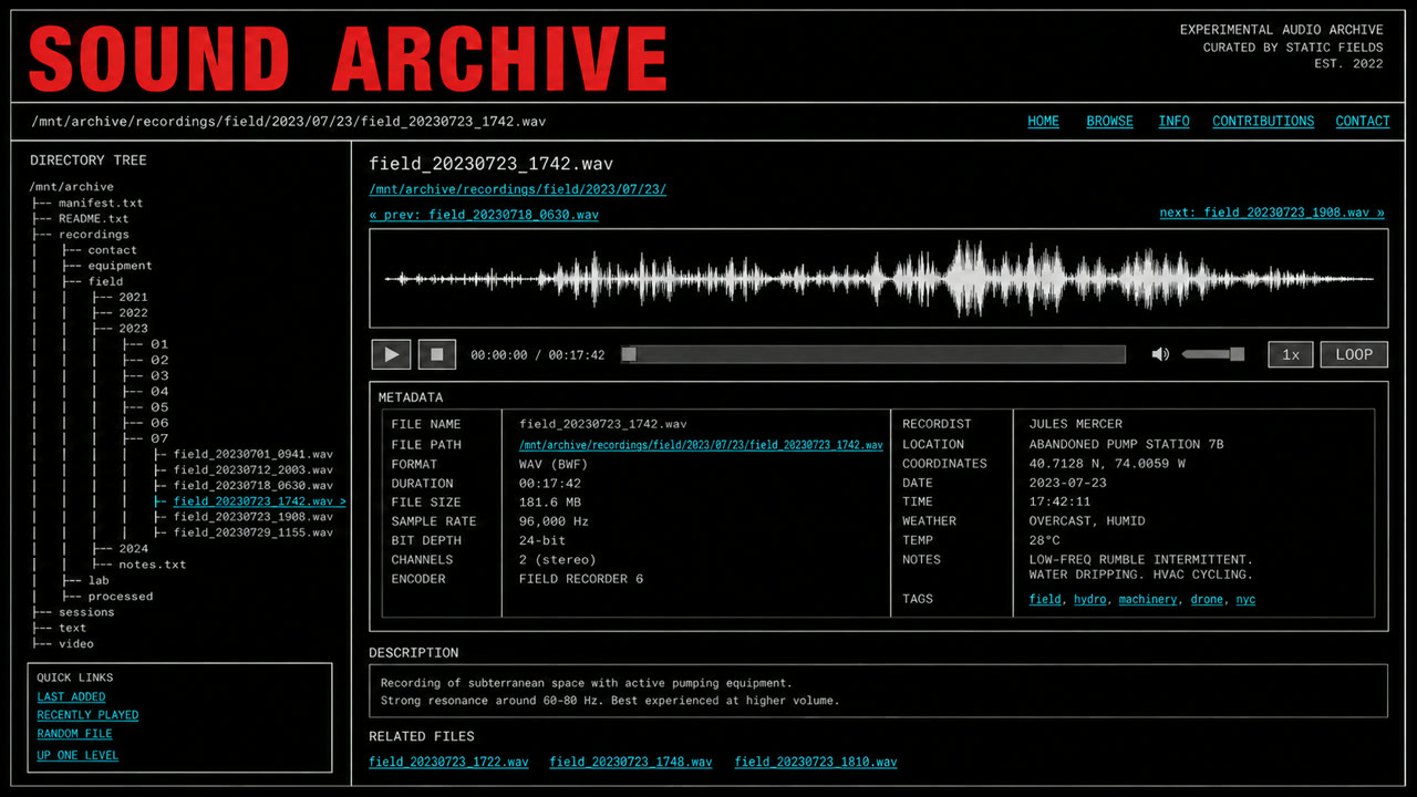 Web Brutalism — interpretación generada por IA 3