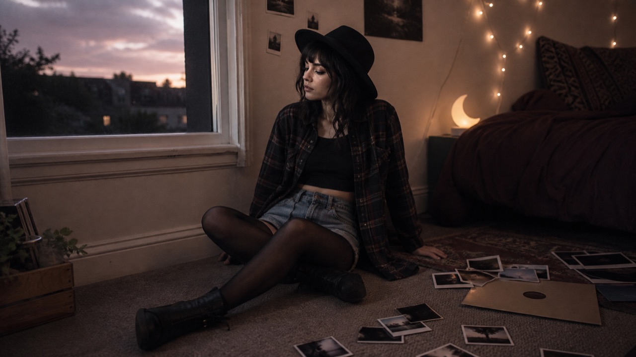 2014 Tumblr Girl — interpretación generada por IA