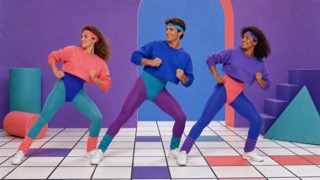 1980s Workout Style — AI interpretation