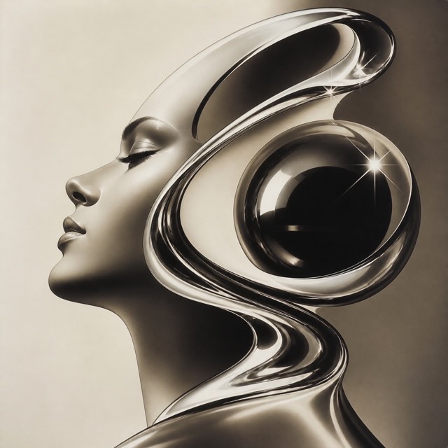 Airbrush Illustration — KI-generierte Interpretation