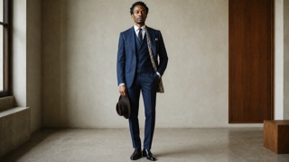 Black Dandyism — AI가 생성한 해석 이미지