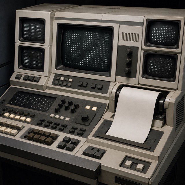 Cassette Futurism — KI-generierte Interpretation