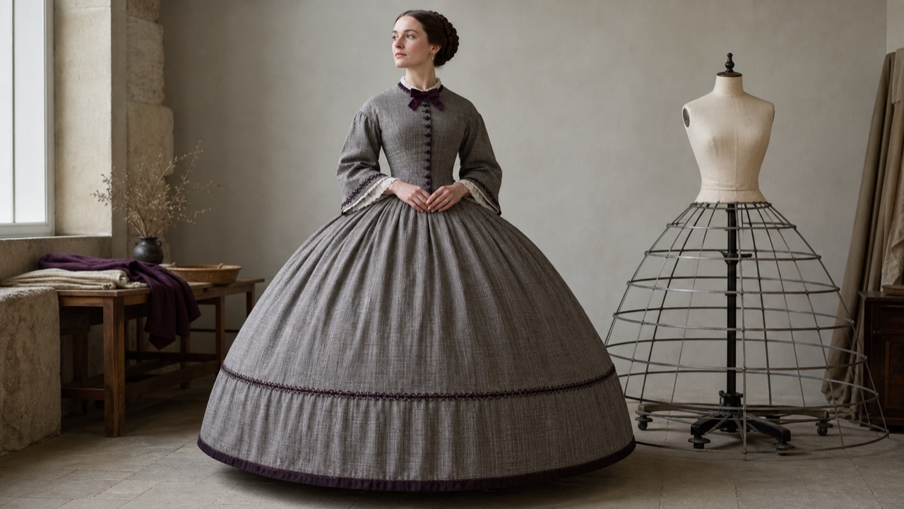 Crinoline Silhouette — AI-generated interpretation