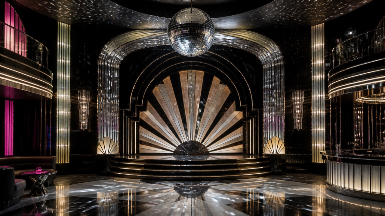 Disco Deco — KI-generierte Interpretation