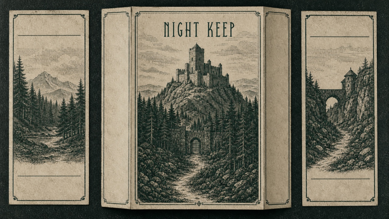 Dungeon Synth Cover Art — AI-generated interpretation