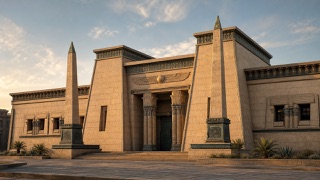Egyptian Revival — AI interpretation