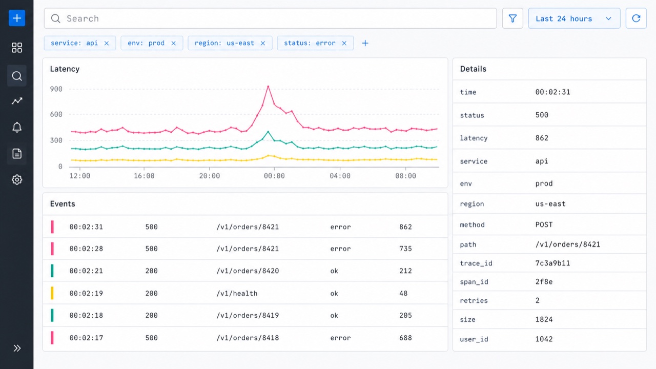 Elastic UI — AI interpretation, not a reference