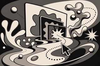 Flash Era Web Animation — AI interpretation