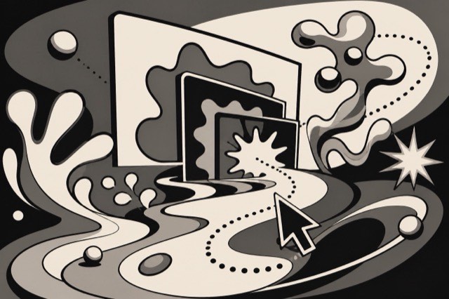 Flash Era Web Animation — KI-generierte Interpretation