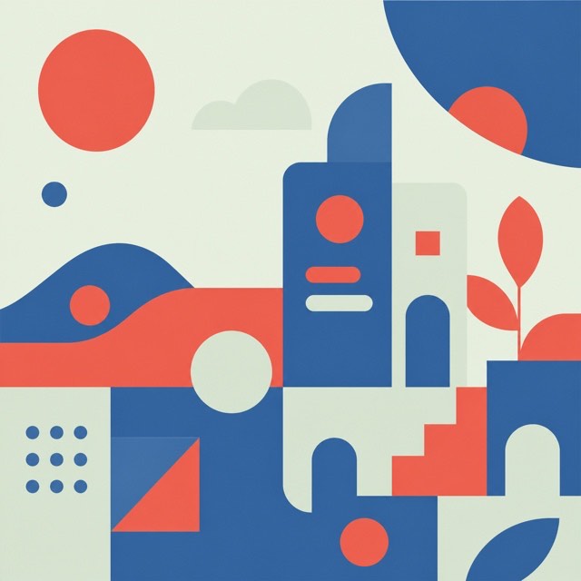 Flat Design / Vector Minimalism — AI-generated interpretation 1