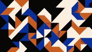 Geometric Abstraction — AI interpretation