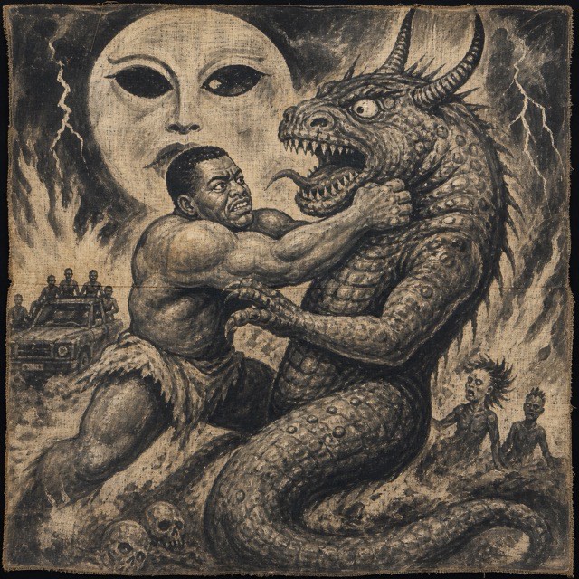 Ghanaian Movie Poster — KI-generierte Interpretation