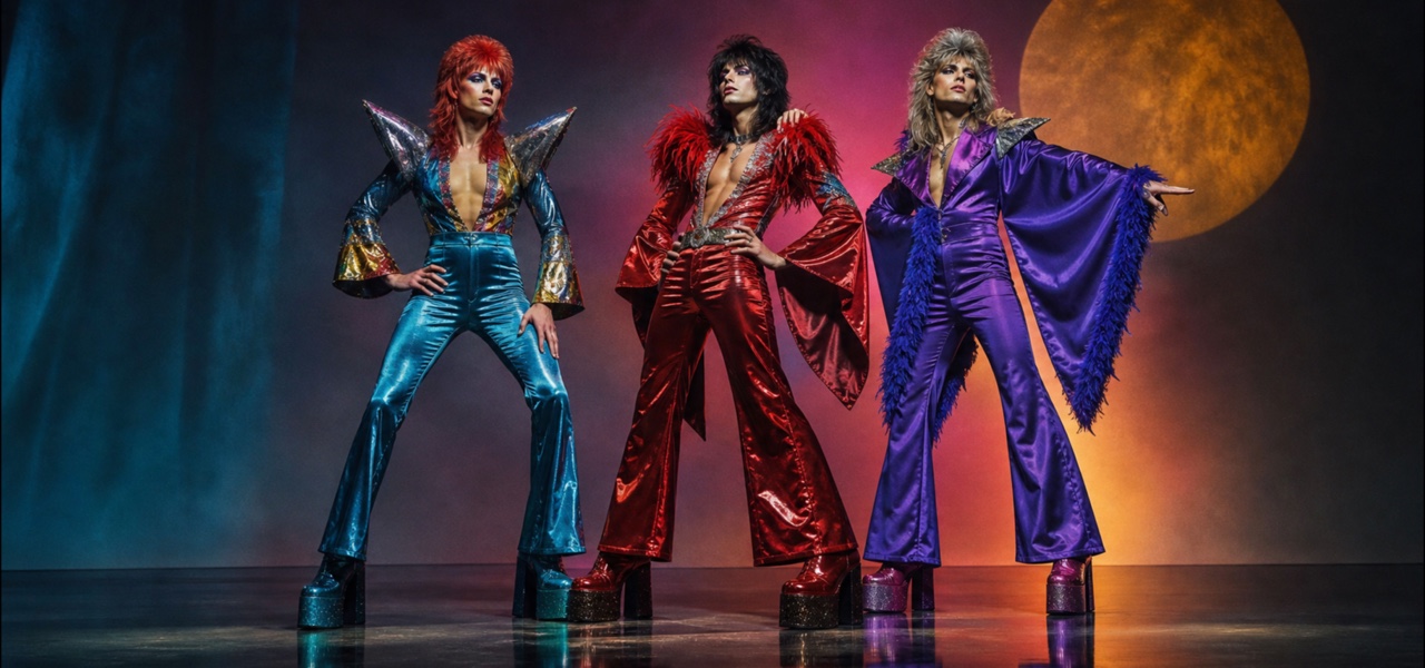 Glam Rock Fashion — AI-generated interpretation