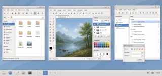 GNOME Clearlooks — AI-generated interpretation