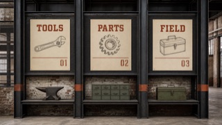 Industrial Americana — AI interpretation