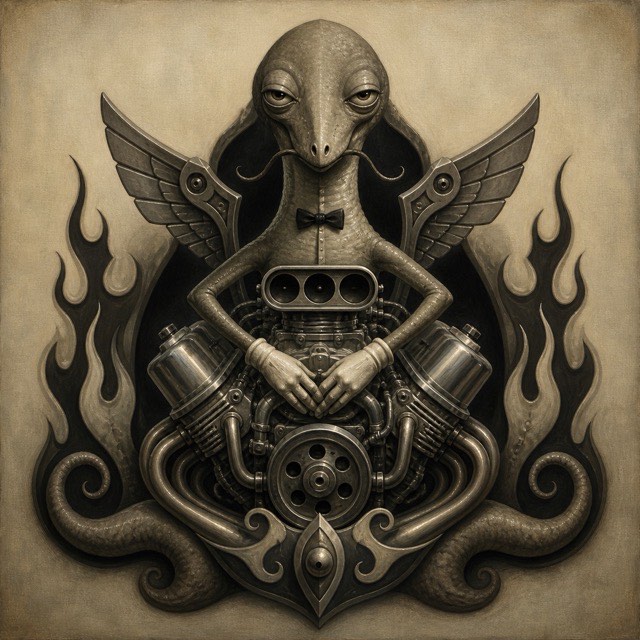 Lowbrow (Pop Surrealism) — KI-generierte Interpretation