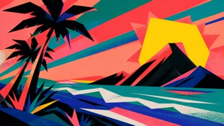 New Wave Tropical — AI interpretation