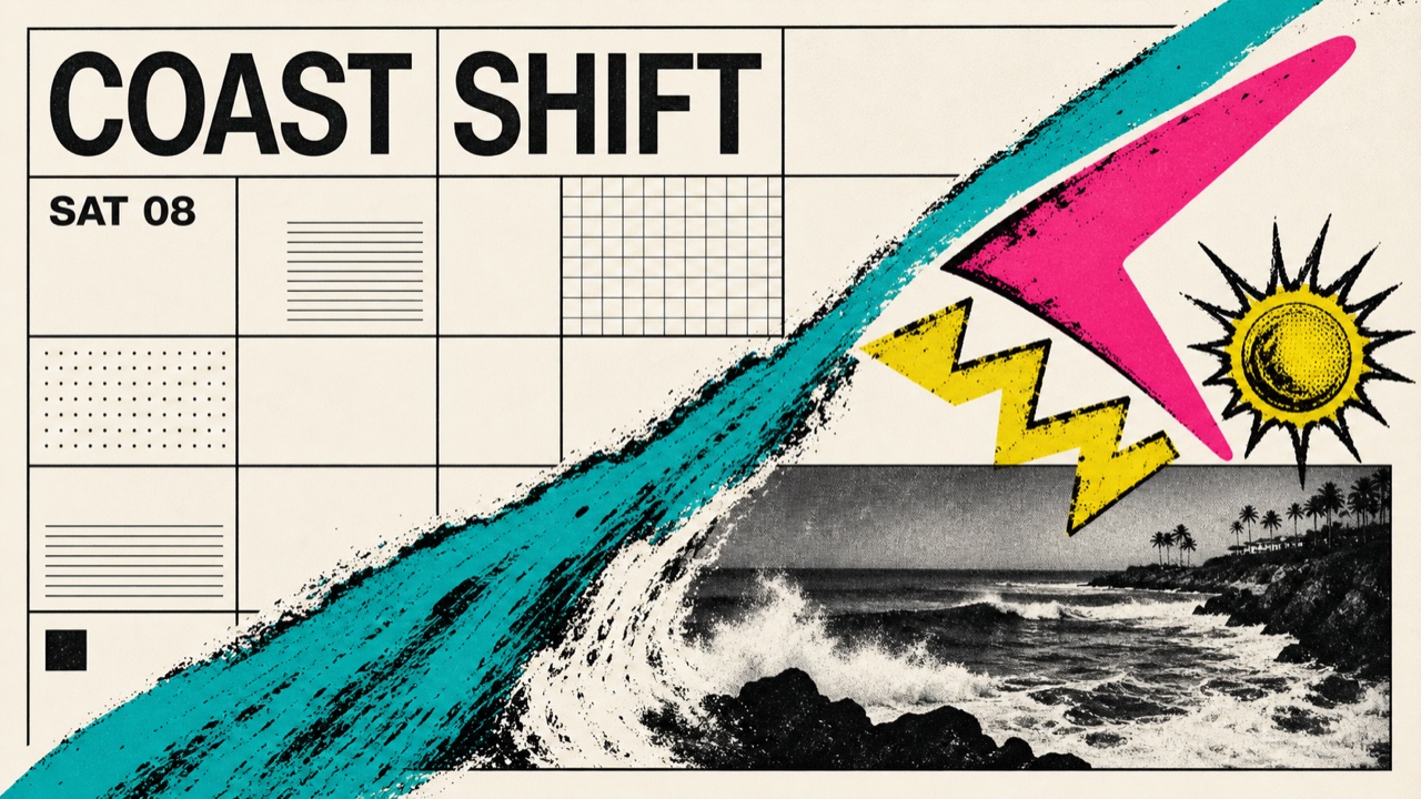 Pacific Punk Wave — AI-generated interpretation