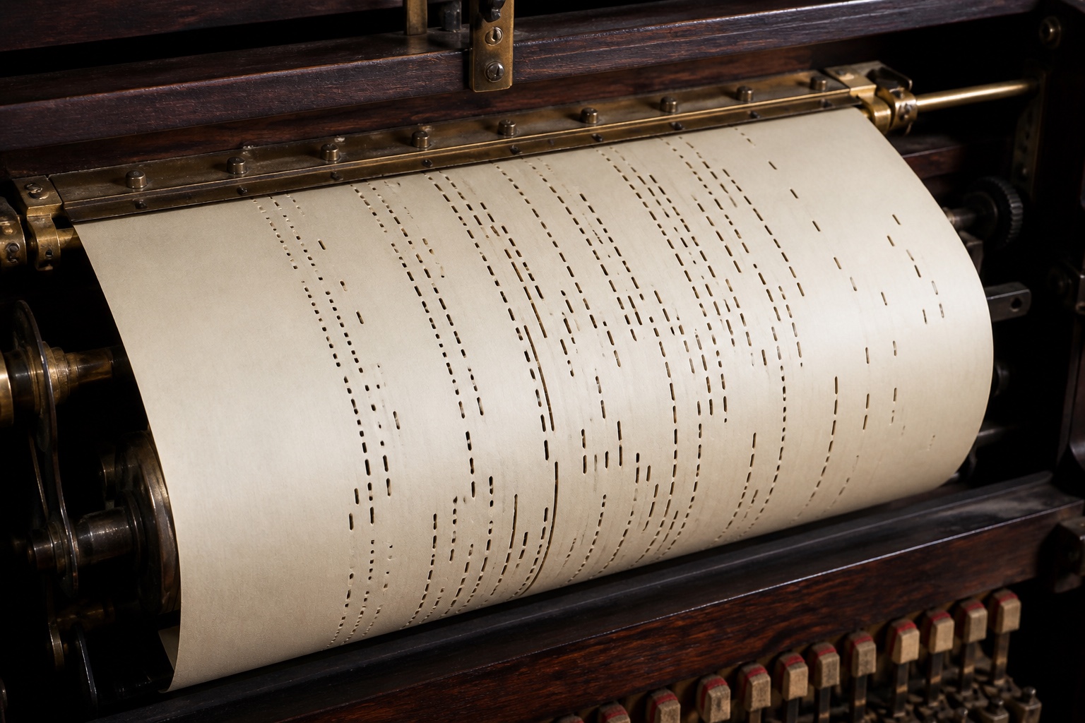 Player Piano Roll — AI-generated interpretation 1