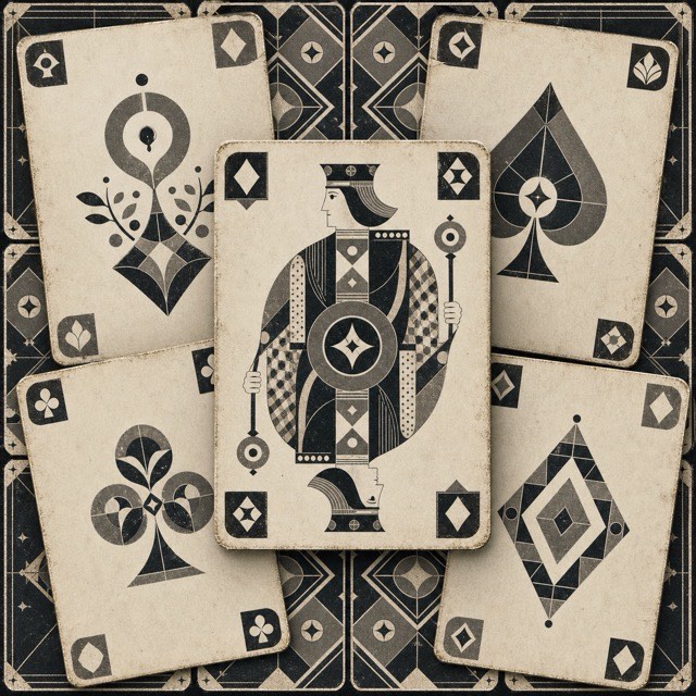 Playing Card Design — KI-generierte Interpretation