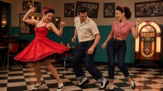 Rockabilly Style — KI-generierte Interpretation