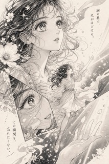 Shōjo Manga — AI-generated interpretation