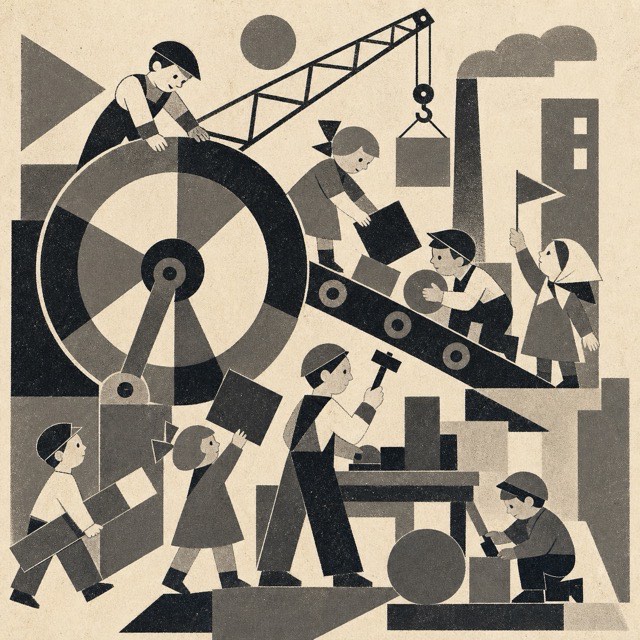 Soviet Picture Book — KI-generierte Interpretation