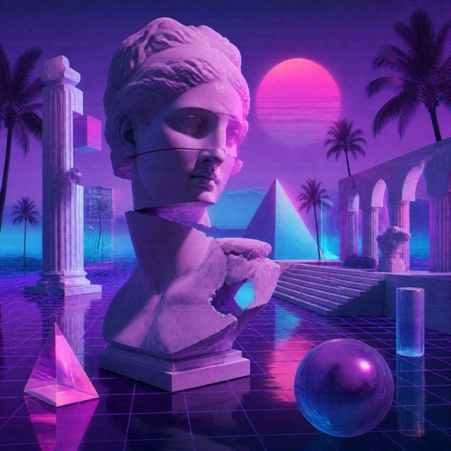 Vaporwave — AI-generated interpretation 1