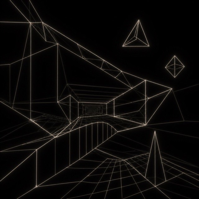Vector Scan Graphics — KI-generierte Interpretation