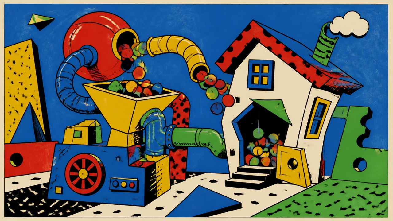 Wacky Pomo — AI-generated interpretation